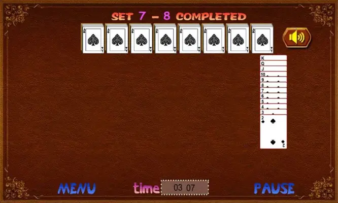 Pyramid Solitaire android App screenshot 2